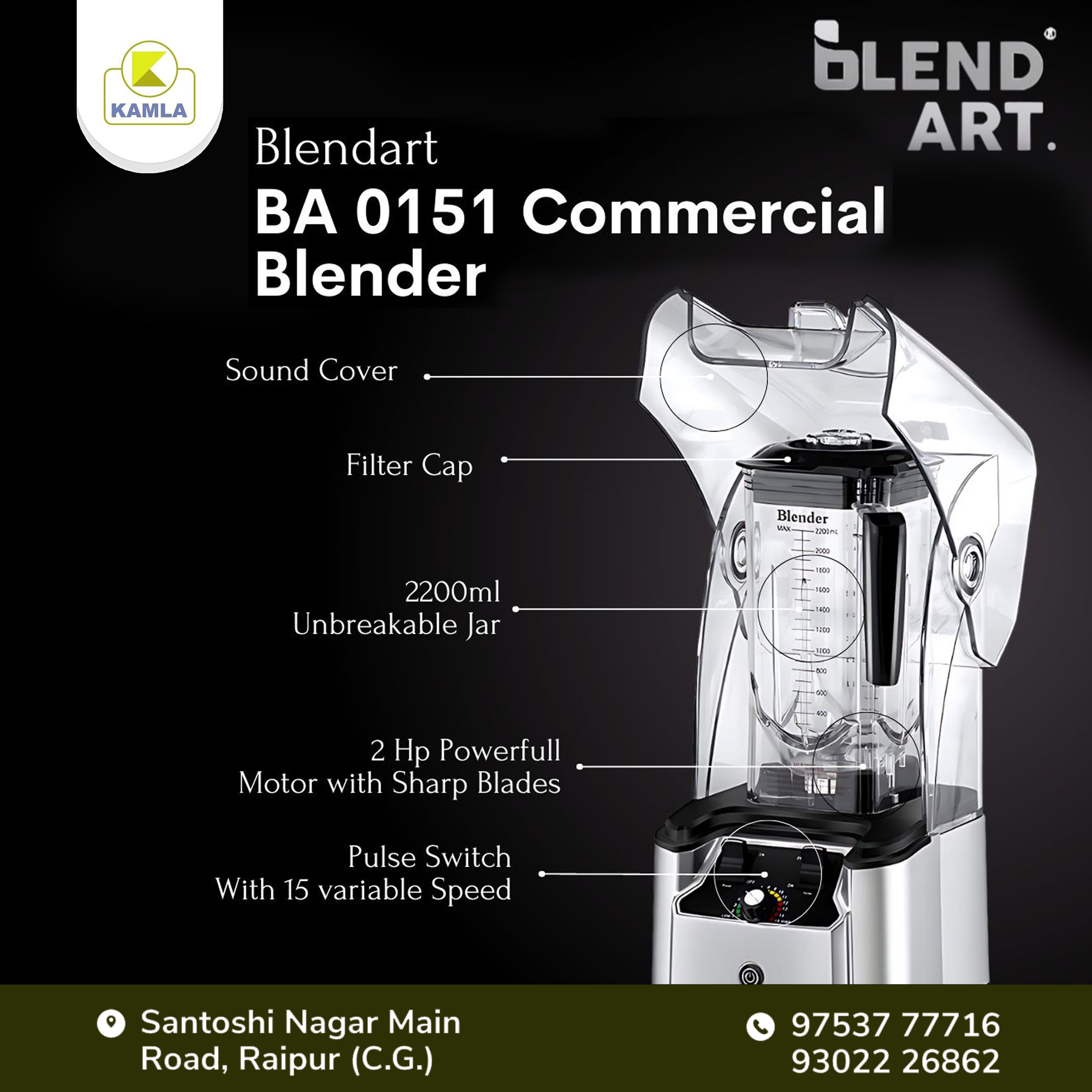 Blendart Silent Blender BA0151