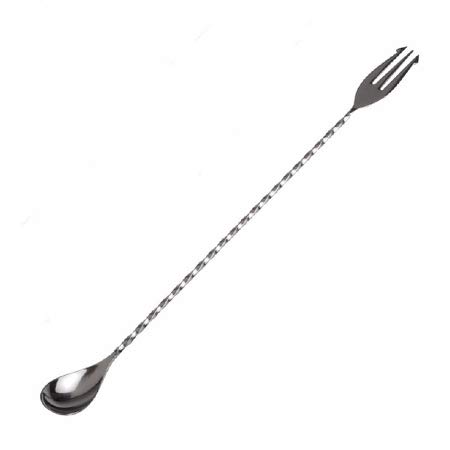 Bar Spoon with Fork Long (D9)