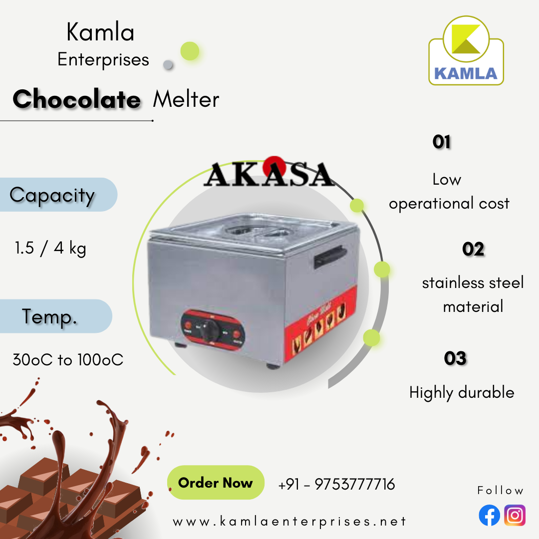 Akasa Chocolate Melter 1.5kg 15DBL Akasa Chocolate Melter 1.5kg 15DBL