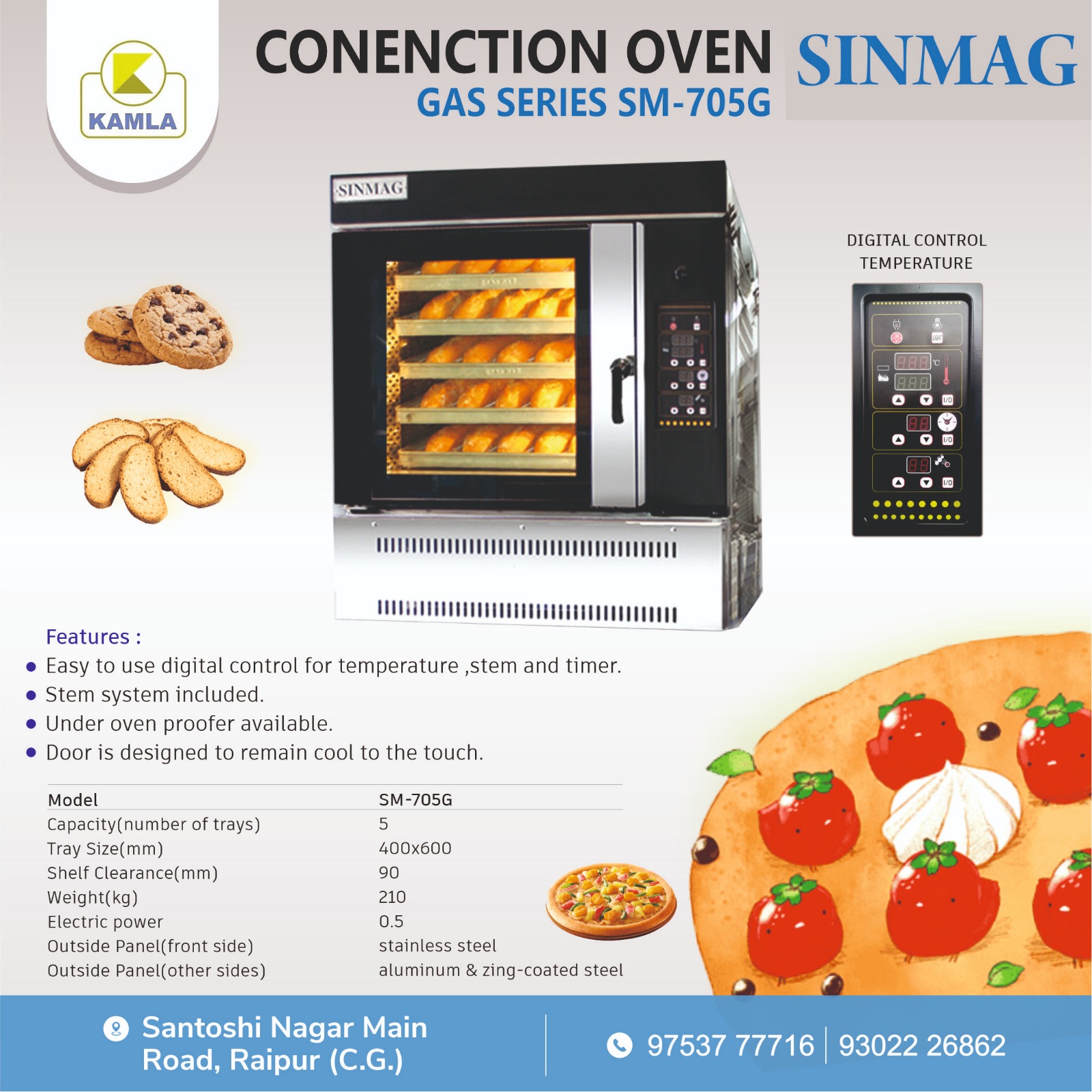 Sinmag Convection Oven SM705G (P2)