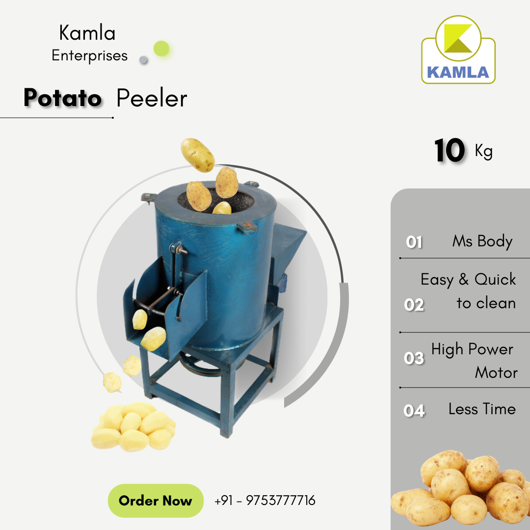 Potato Peeling Machine (MS Body)